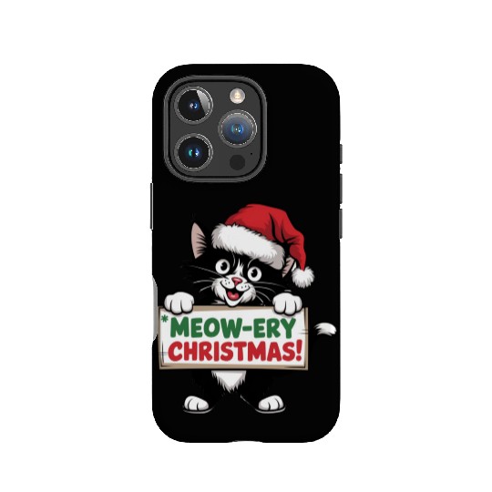 Meow-ery Christmas IPhone Cases