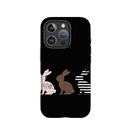 Happy Easter Cute Easter Leopard Bunny Rabbit IPhone Cases
