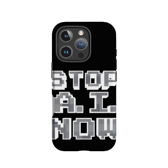 Stop Ai Now Against Ai IPhone Cases