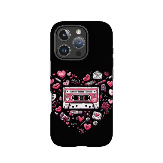 Valentines, Valentines Day, Retro Valentine IPhone Cases
