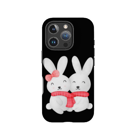 Valentine Rabbit IPhone Cases