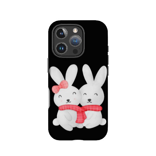 Valentine Rabbit IPhone Cases