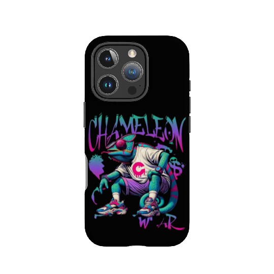 Urban Chameleon Design IPhone Cases