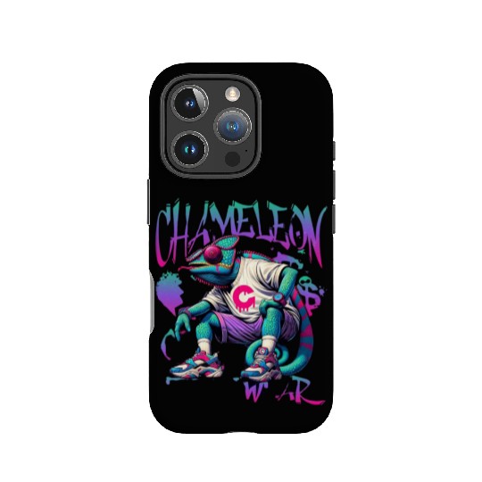 Urban Chameleon Design IPhone Cases