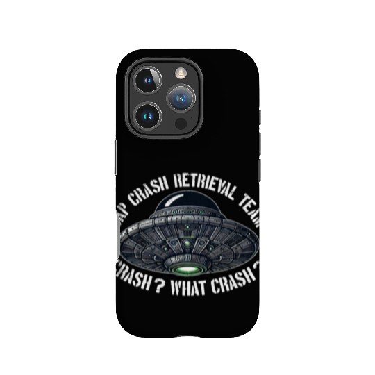 UAP Crash Retrieval Team | Orbs UFOs Aliens UAPs IPhone Cases