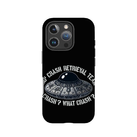 UAP Crash Retrieval Team | Orbs UFOs Aliens UAPs IPhone Cases
