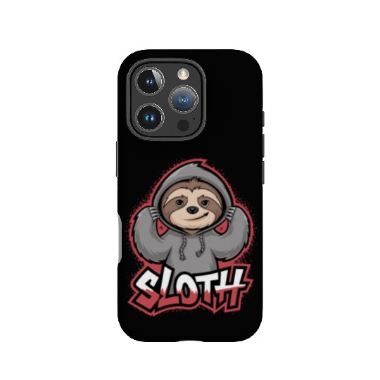 Sloth Hip-Hop Urban Style Funny Animal IPhone Cases