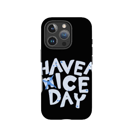 Have A Ice Day Typography Text Design IPhone Cases
