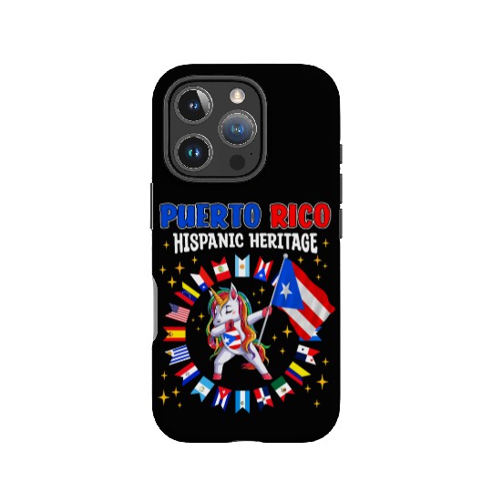 Hispanic Heritage Month Puerto Rico Kids IPhone Cases