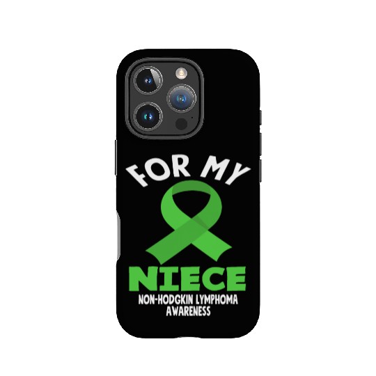 Non-Hodgkin Lymphoma Awareness For My Niece IPhone Cases