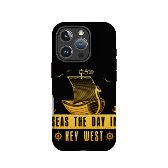 Florida Keys SEAS THE DAY IN KEY-WEST FLORIDA IPhone Cases