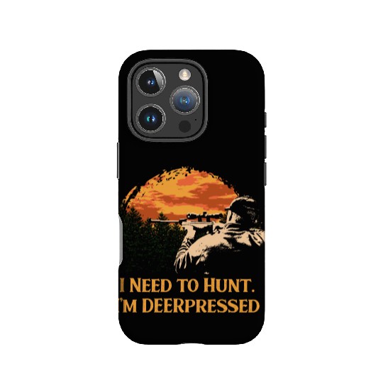 Im DEERpressed Deer Hunting Elk Hunter Funny Dad J IPhone Cases