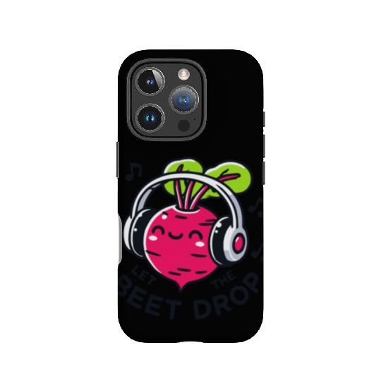 Let The Beet Drop Music Pun IPhone Cases