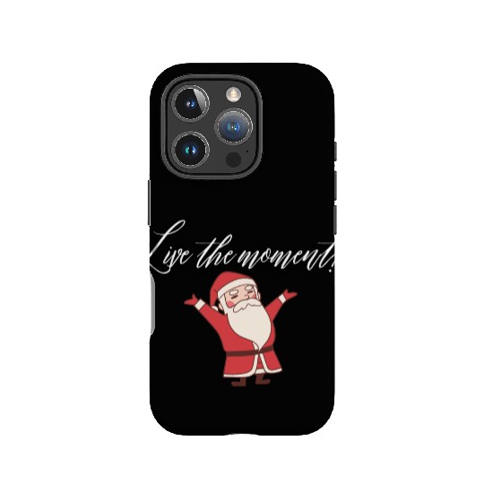 Santa's Joyful Moment IPhone Cases