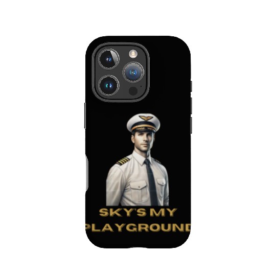 Sky's My Playground - IPhone Cases for Pilots