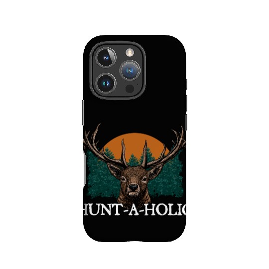 Hunt a holic Deer Hunting Elk Hunter Spearfishing IPhone Cases