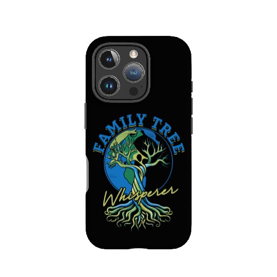 Genealogy Genealogist Family Tree Whisperer IPhone Cases