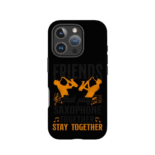 Saxophone Friends Besties Buddies IPhone Cases