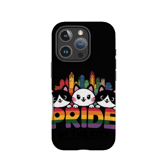 Pride of Philadelphia City Pennsylvania USA Rainbo IPhone Cases