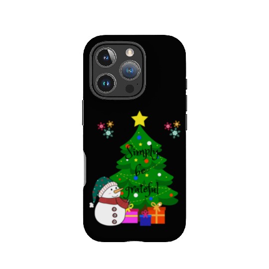 Simply be grateful IPhone Cases