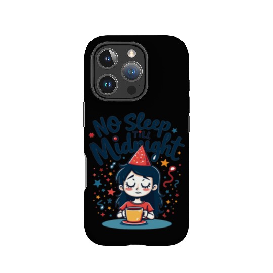 No Sleep Till Midnight IPhone Cases