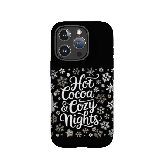 Hot Cocoa & Cozy Nights - Winter Wonderland IPhone Cases