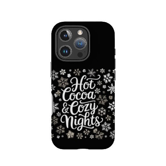 Hot Cocoa & Cozy Nights - Winter Wonderland IPhone Cases