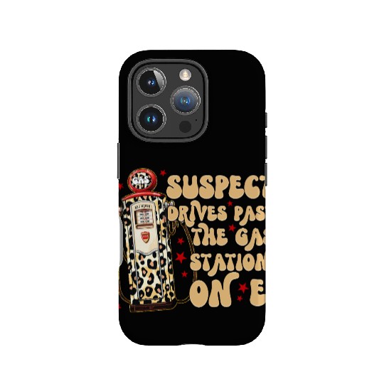 Funny Gas Station Leopard Print Design IPhone Cases