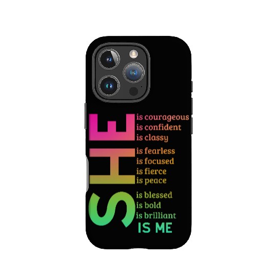 Woman Affirmation Black woman Quotes IPhone Cases