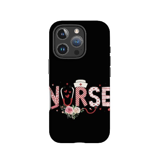 Valentine's Nurse Appreciation Design IPhone Cases