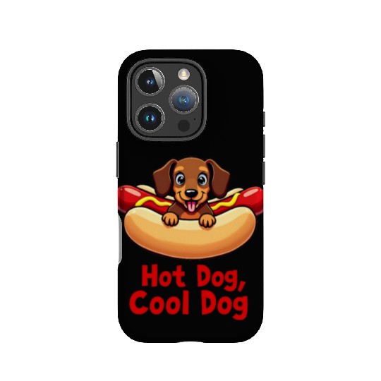 Funny Hot Dog Dachshund IPhone Cases