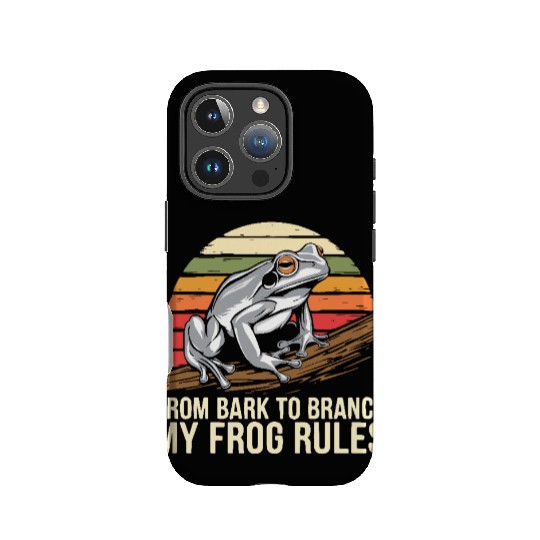 Gray Tree Frog Lover Animal Amphibian Froggy Toad IPhone Cases