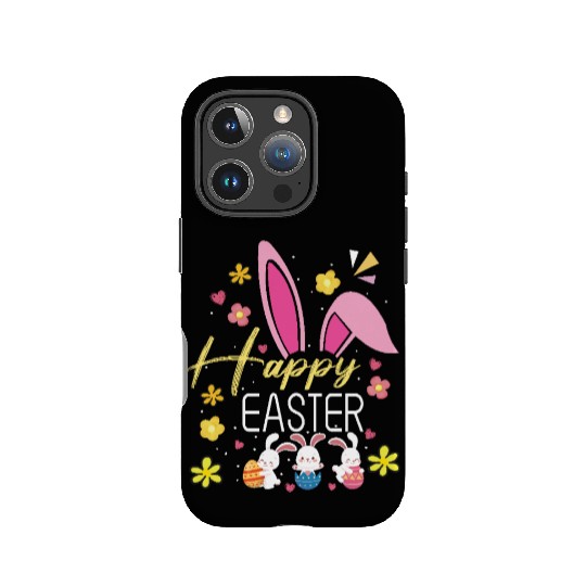 Happy Easter Sayings Egg Bunny IPhone Cases