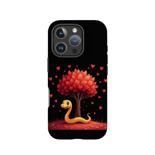 I love my snake heart tree IPhone Cases