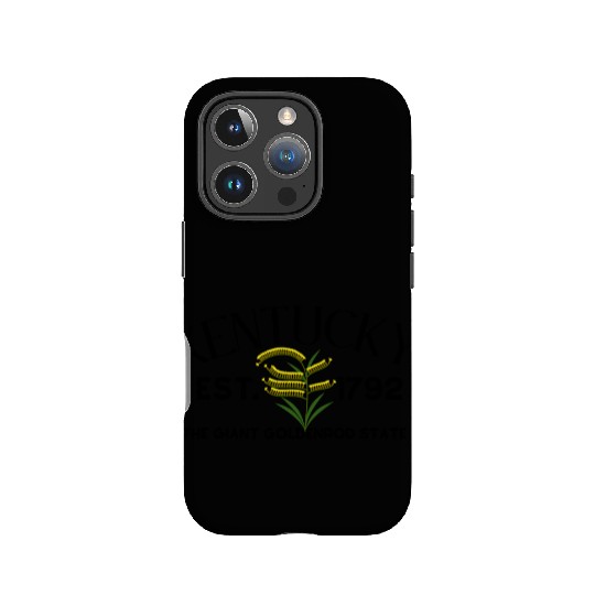 Kentucky Giant Goldenrod State IPhone Cases
