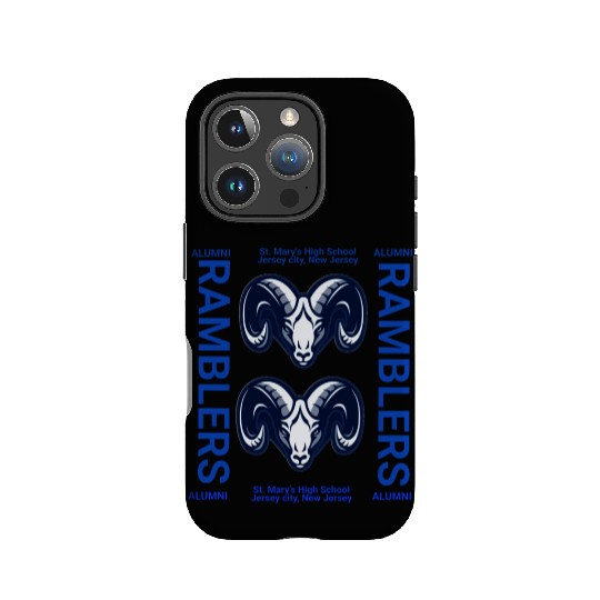 RAMBLERS AT St MARY S HIGH School JCNJ IPhone Cases