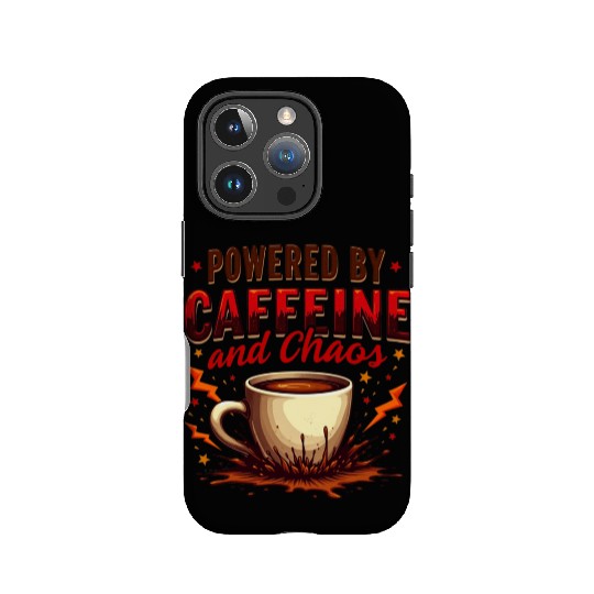 Caffeine Chaos IPhone Cases