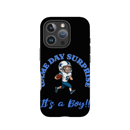 Game Day Surprise for Football Lovers Its a Boy IPhone Cases