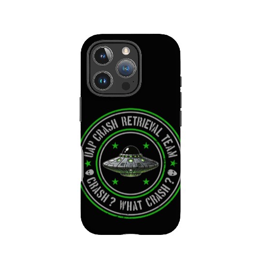 UAP Crash Retrieval Team | Orbs UFOs Aliens UAPs IPhone Cases