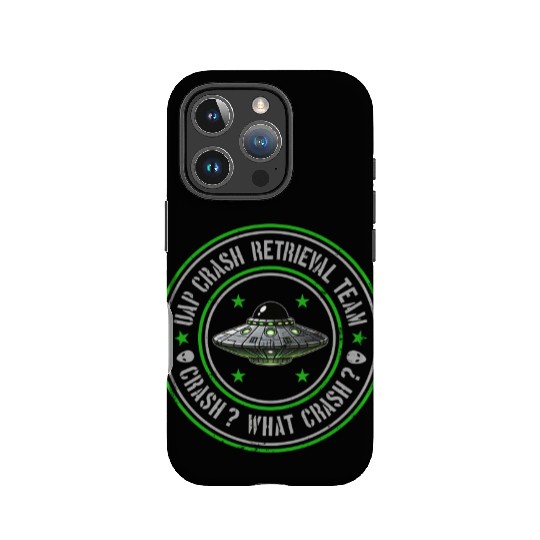 UAP Crash Retrieval Team | Orbs UFOs Aliens UAPs IPhone Cases