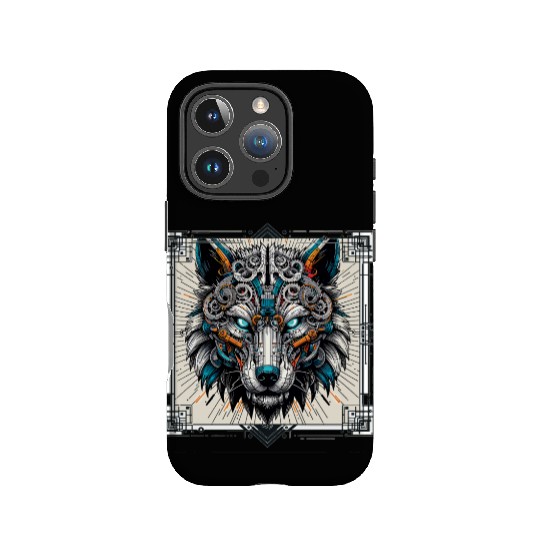 Wolf head 16 IPhone Cases