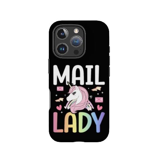 Mail Lady Postal Service Female Postman Worker IPhone Cases