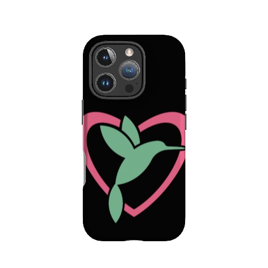Hummingbird Heart For Birds Lovers IPhone Cases