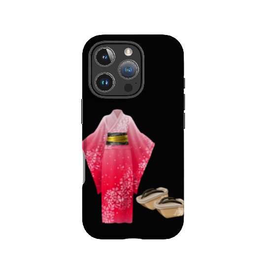 Elegant Japanese Kimono IPhone Cases
