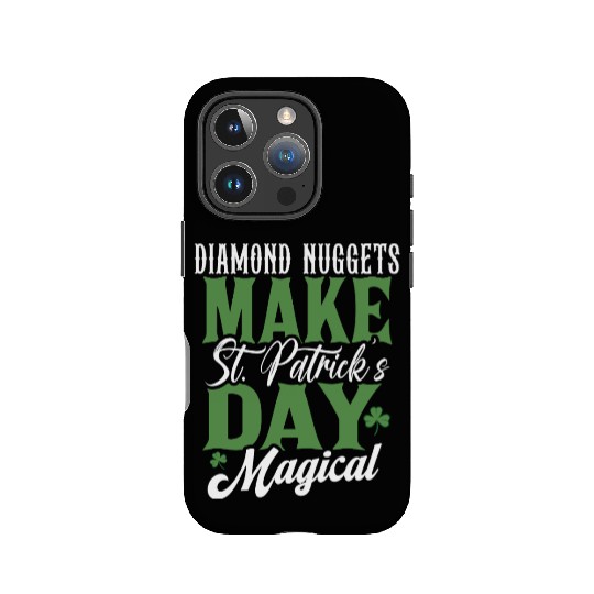 Diamond Nuggets Make St Patricks Day Magical IPhone Cases