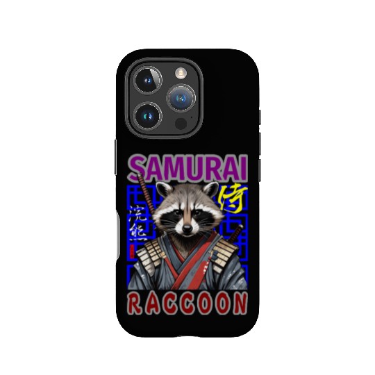 Samurai Raccoon IPhone Cases