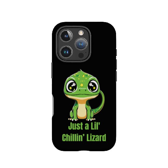 Just a Lil' Chillin’ Lizard IPhone Cases
