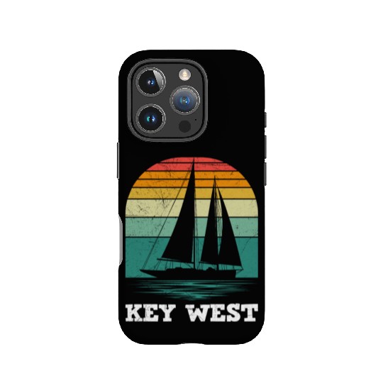 KEY-WEST FLORIDA Sailing Sunshine-State West Keys IPhone Cases