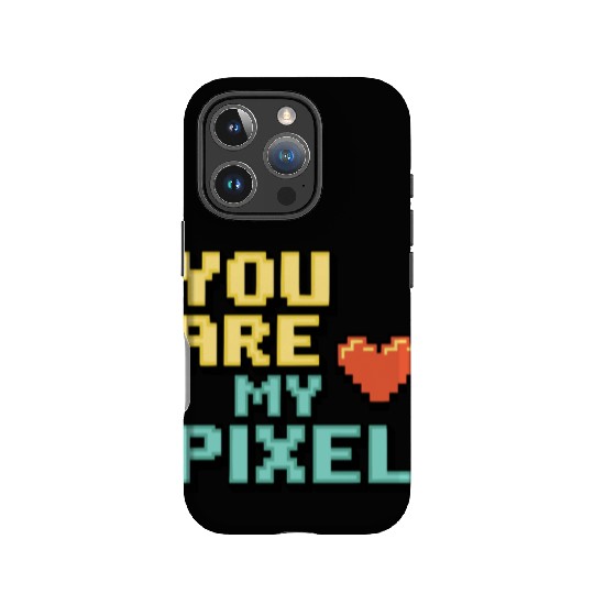 Gamer Valentine's Pixel 8-bit Gaming Couple IPhone Cases