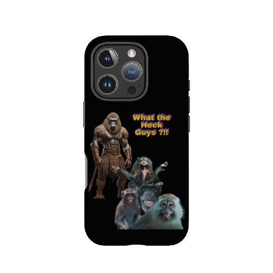 Funny Gorilla and Monkeys – What the Heck Design IPhone Cases